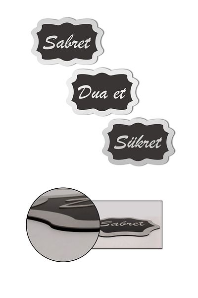 NT Handmade Lemn negru argintiu plexiglas Sabret Give Thanks Pray Decor de perete pentru living living dormitor 30x20 pictură