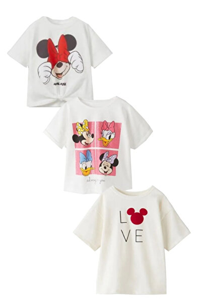 nudesse 3Pcs Children's T-Shirt Cotton Fabric Soft Texture