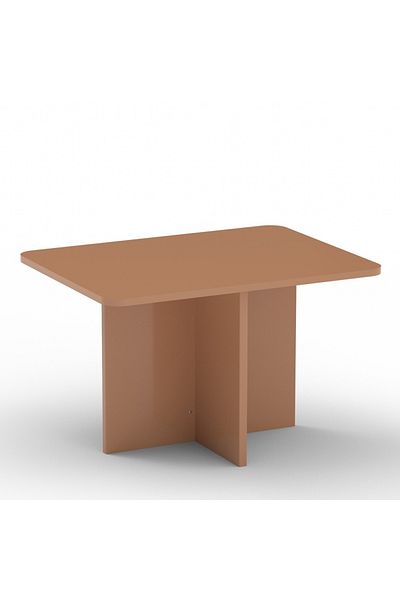 Mahmayi Modern Ergonomic Child Desk for Kids, 80x50cm, Round Edges Ideal for Toddlers-Caramel Nude