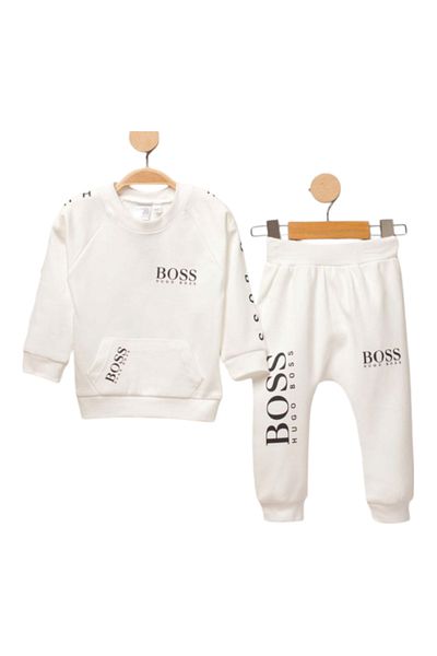 SULİFESTORE Children's Printed Suit Set