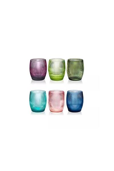 I.V.V Ivv Gluglu 6Lı Renklı Bardak Seti