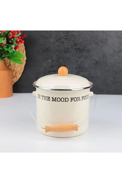 Pavira Enamel 18 cm Bakrac 4Lt Compatible with All Stoves