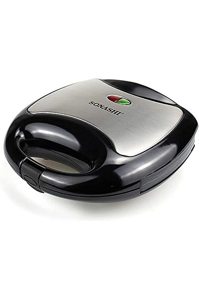 sonashi 2-Slice Waffle Maker SWM-873,750W, Non-Stick,Cool Touch Body, Handle Lock, Indicator Lights