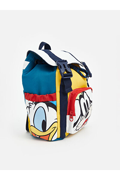 LC Waikiki LCW ACCESSORIES Sarı Goofy Baskılı Erkek Çocuk Sırt Çantası