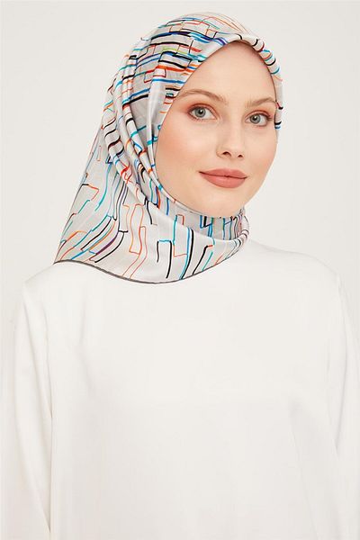 Armine Twill Μεταξωτό Κασκόλ 23ka9027 33 38