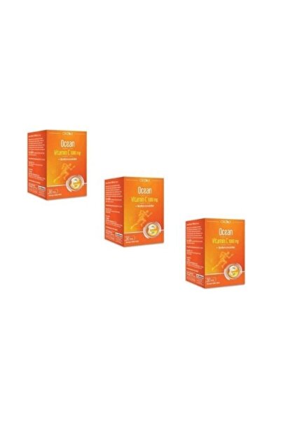 Orzax Ocean Vitamin C 1000 mg 30 Tablet 3 Adet