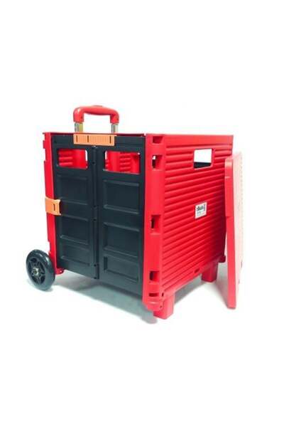 İdeal Ekipman Katlanabilir Portatif Market ve Pazar Taşıma Arabası İE.BY06