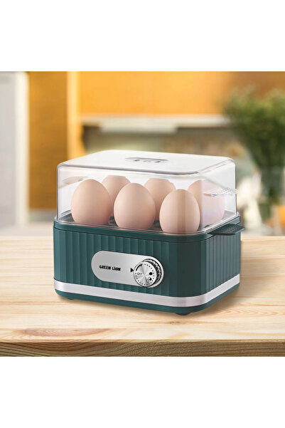 Green Lion طباخ البيض الذكي - أخضر