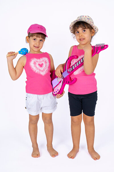 LadiesandLittles ÇOCUK PEMBE BATİK ATLET