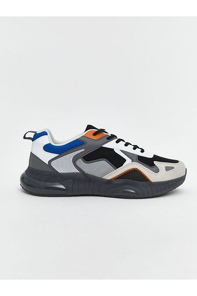 LC Waikiki Color Blocked Lace-Up Men's Sports Shoes