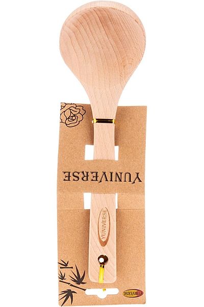 AKDC WOODEN SOUP LADLE 2CMX8CMX25CM Brown