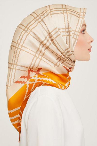 Armine Μεταξωτό κασκόλ Twill 23ka9040 6 37