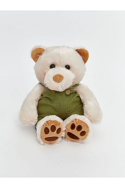 LC Waikiki Beige Boy Plush Toy Backpack