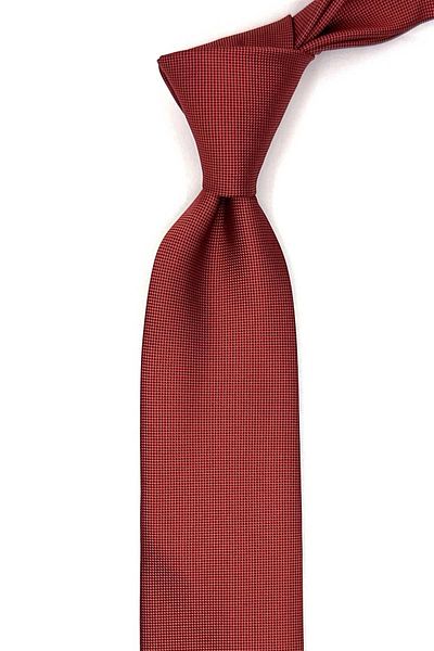 Kravatkolik Tile Plain Slim Tie Sk8057
