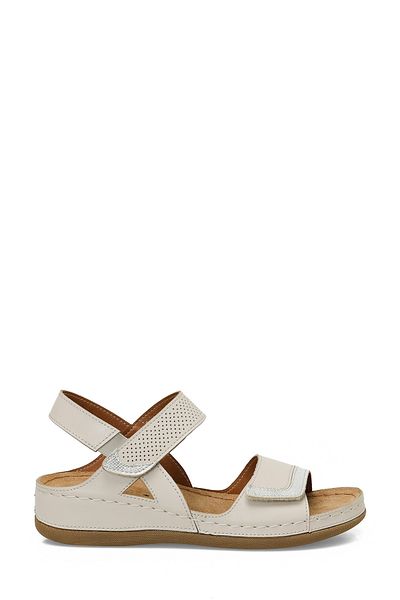 Polaris 104424 .Z5FX Beige Damen-Komfortsandalen
