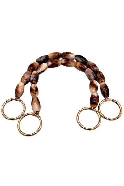 angel çanta aksesuar Сумка Angel 42 см Овальна Коричнево-бежева З бісером Сві...