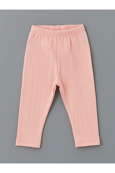 LC Waikiki LCW baby Ecru Crew Neck virágos kislány blúz és leggings 2 csomag