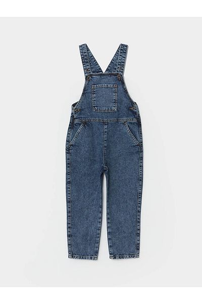 LC Waikiki Lcw Kids Indigo Square Boy's Jean Salopet