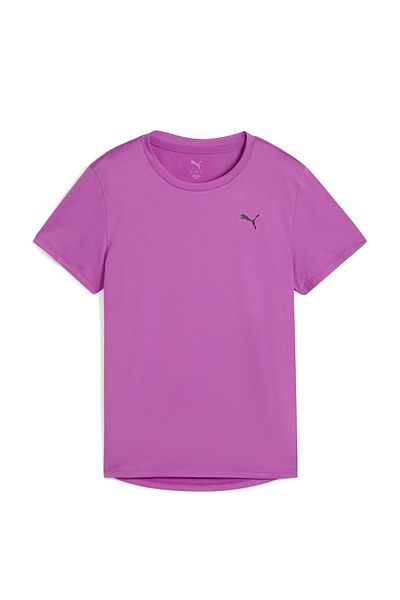 Puma W TAD Essentials Crew Tee Тениска Mor Kadın Kısa Kol