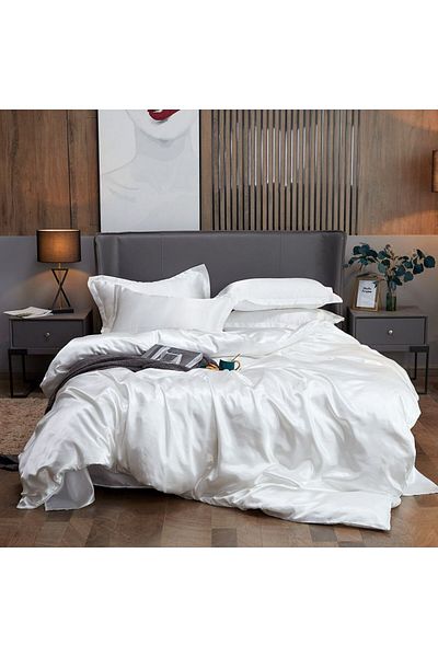 sharpdo Four-piece bedding set,with 1 quilt cover, 1 flat sheet and 2 pillowcases 2m bed（220*240cm）