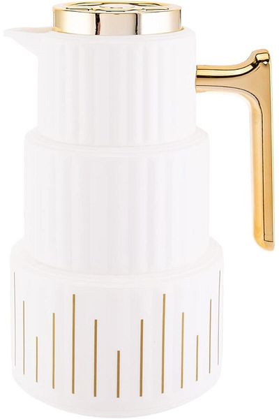 AKDC Germax Vacuum Flask L(15Cm) Xw(15Cm) Xh(26Cm) White