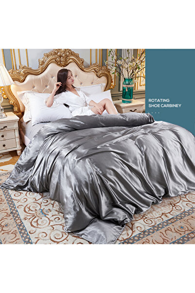 sharpdo Four-piece summer tencel quilt core cover silk quilt cover 2.0*2.2