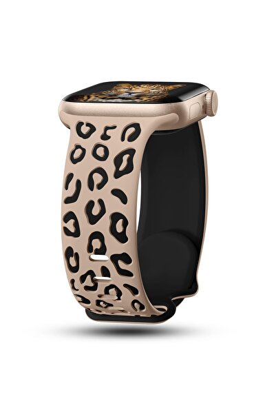 İncisoft Apple Watch Seri 2/3/4/5/6/7/8/9/10/Se 38/40/41/42mm Uyumlu Desenli ...