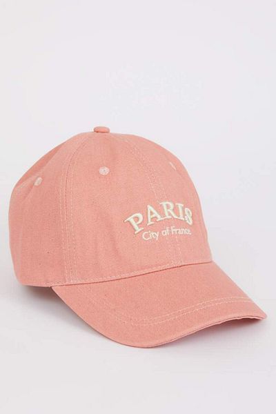 DeFacto New Season Women's Embroidery Jean Cap Hat