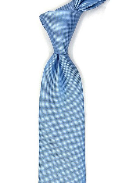 Kravatkolik Light Blue Plain Slim Tie Sk8055