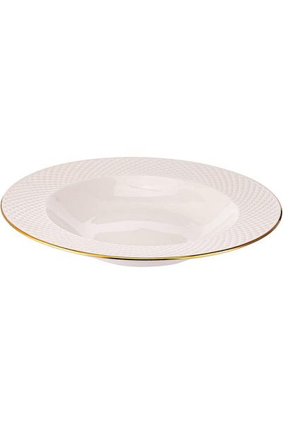 AKDC PORCELAIN DEEP PLATE 23CMX23CMX3CM White 1000003031390