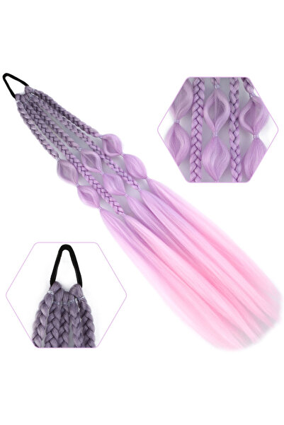 TAM TARZ Coada de cal elastică împletită simplă și simplă - ACM06