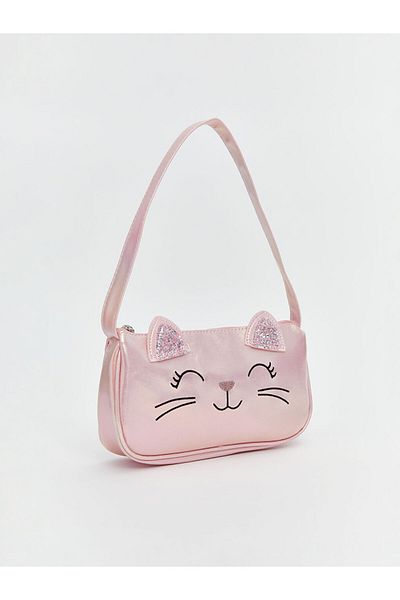 LC Waikiki New Season Animal Figured Girl's Baguette Bag - S5J693Z4