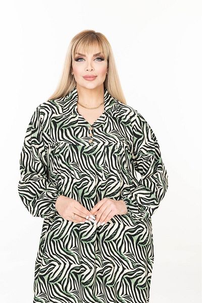 mervemoda γυναικείο μακρυμάνικο plus size υφαντό καλοκαιρινό μακρυμάνικο φόρεμα