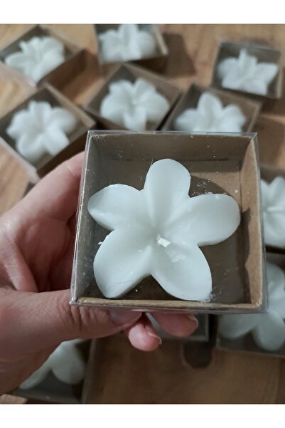 phantosmiaperfume 20 adet lotus çiceği nişan, düğün ve özel gün mumlar hediyelik