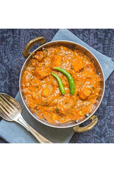 RAJ COPPER KADAI SERVING BOWL, 19.5 CM , COPPER, TCK004, Gold