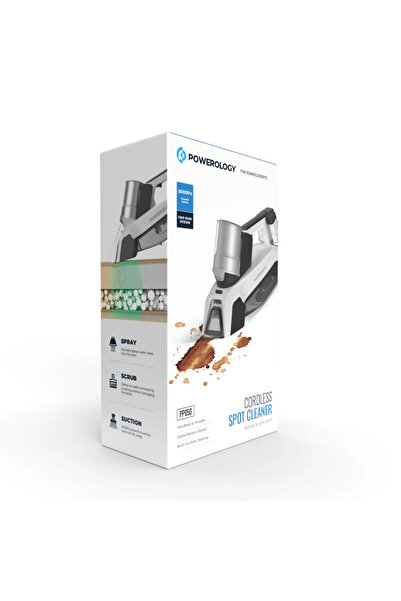 Powerology منظف البقع 60 وات - أبيض