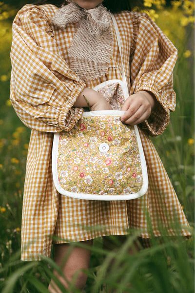 Lalia Strap Flower Patterned Girl's Bag