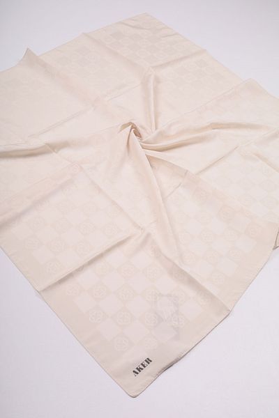 Aker Eșarfă Monogramă în șah - Model-02 - Culoare-07