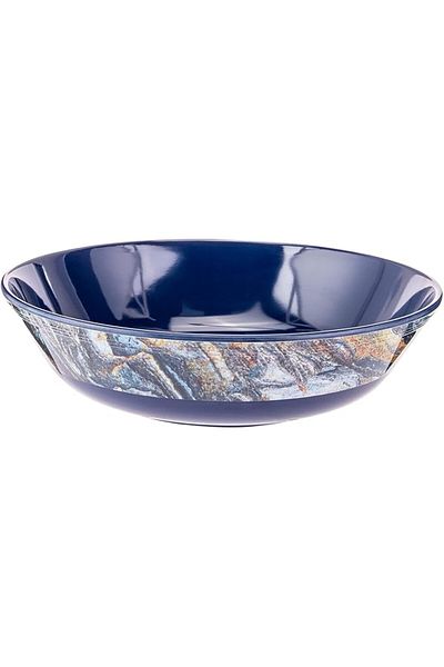 AKDC ACQ BLUE SRIVNG BOWL 21CMX21CMX6CM Blue