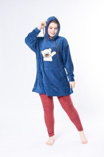 mervemoda Women's Plush Tights 2-Piece Set