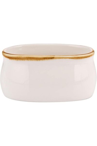 AKDC Hp Ivory Mocha Sugar Pot 6Cm X 9Cm X 5Cm Ivory