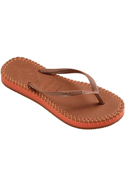 Havaianas Slim Flatform Loop Rust Women's Slippers