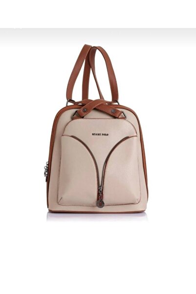 Miami Polo Clup حقيبة ظهر نسائية كروس TYC00ES21