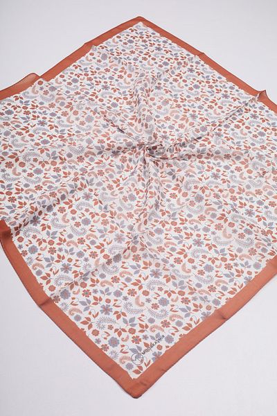 Modakaşmir Fashion Cashmere Patterned Digital Soft Scarf - Pattern-01 - Color-12