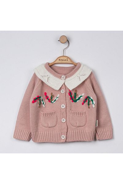 Necix's Vilnius Girl's Knitwear Cardigan