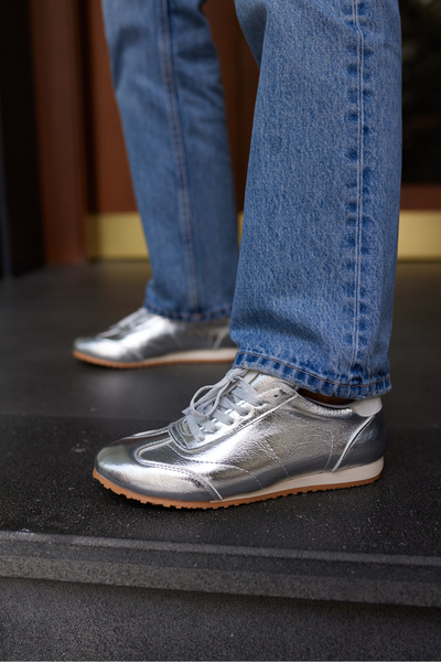 ANGELİNA JONES ΓΥΝΑΙΚΕΙΟ ΑΣΗΜΕΝΙΟ ΔΑΝΤΕΛΕΣ SNEAKER TİAGO