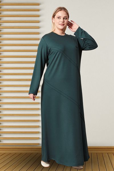 Ferace Γυναικείο φόρεμα Plus Size 2 νήματα
