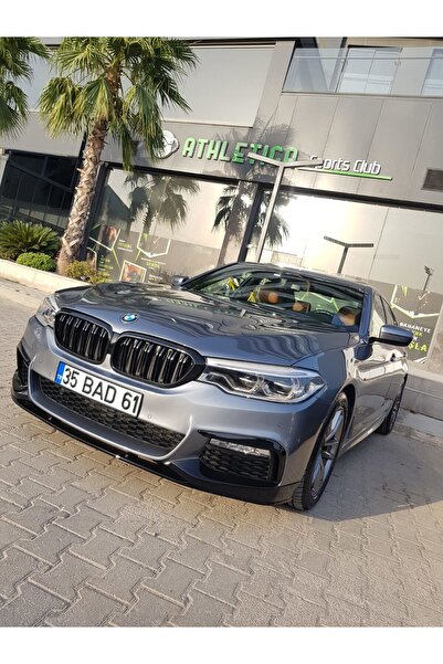 BatmanGarage BMW G30 Ön Tampon Lipi Flaplı Ön Lip M Performance 2017-2020 Par...