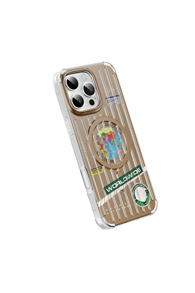 Green Lion Globe Magsafe Ip16Pro - الصحراء