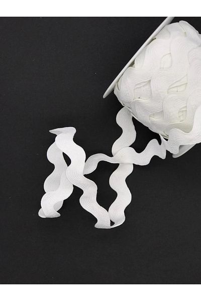 BEİLYS COSMETİCS & ACCESSORY White Magazine Zip Detailled 5 Meter Decorative Strip Accessory Waterproof Package
